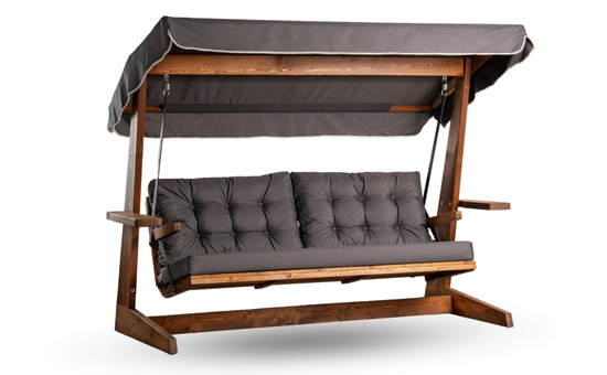 VIVA 2400 Wooden Garden Swing — Turkish Garden Swing supplier
